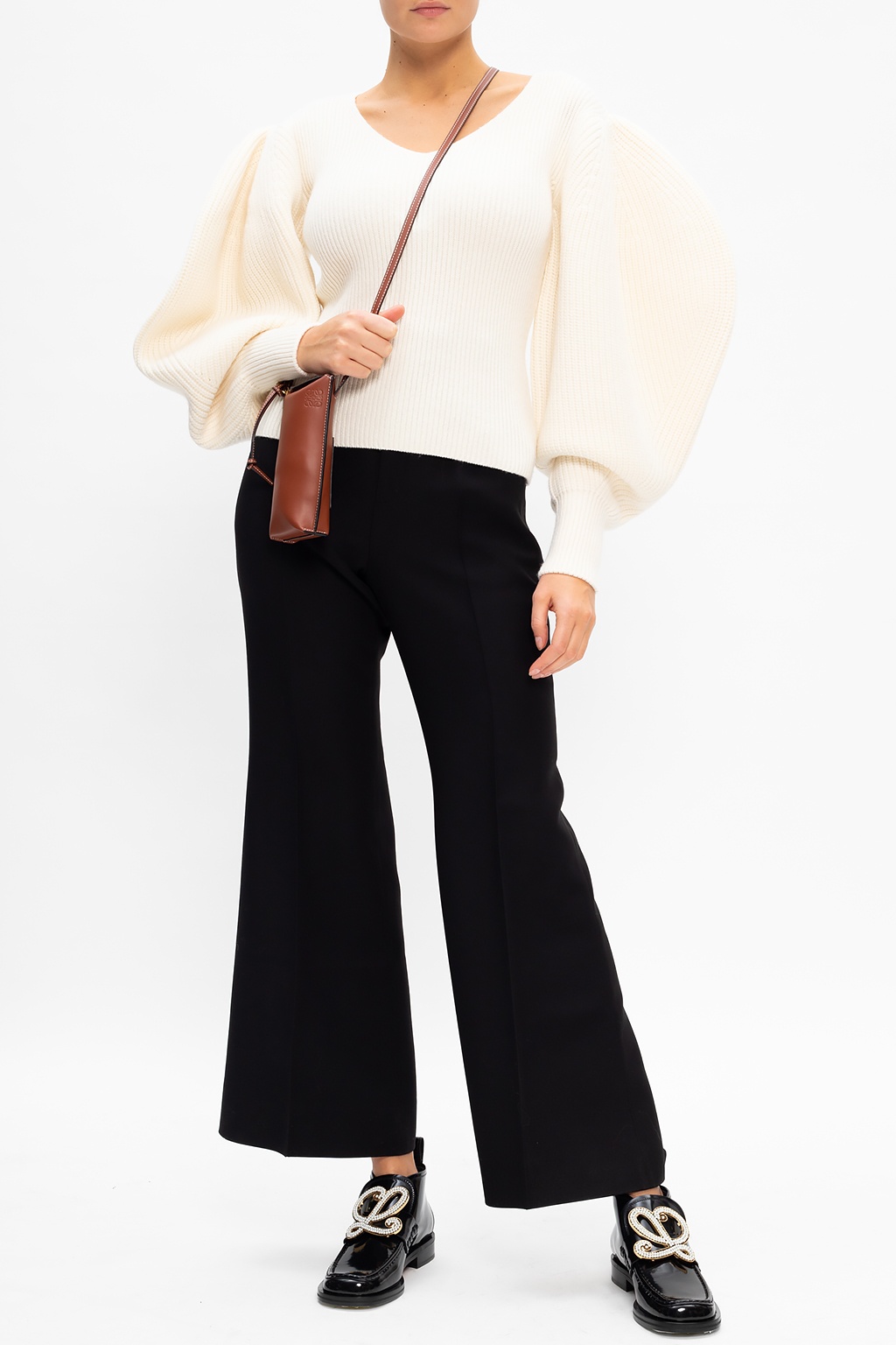 Leste - Puff sleeve sweater Loewe - SchaferandweinerShops Leste - Puff sleeve sweater Loewe - SchaferandweinerShops